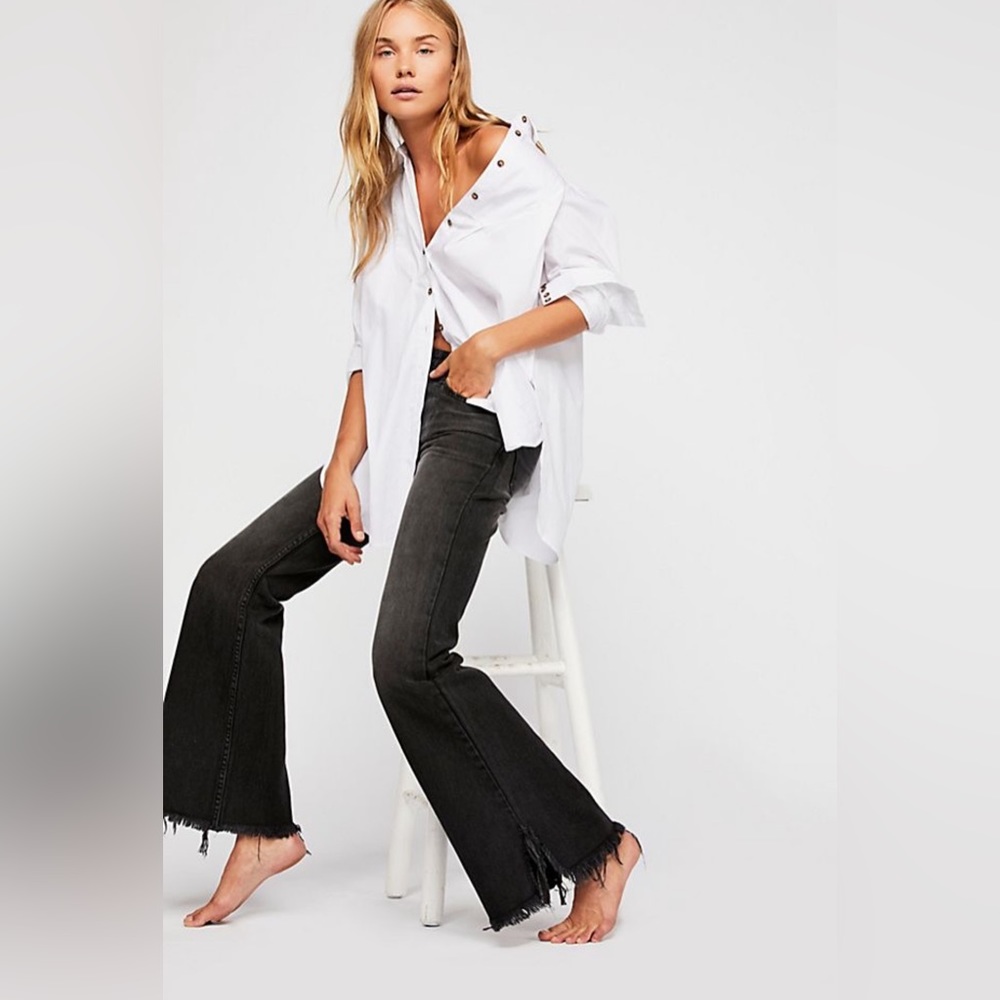 Free People Vintage Flare Jeans - Picture 1 of 16